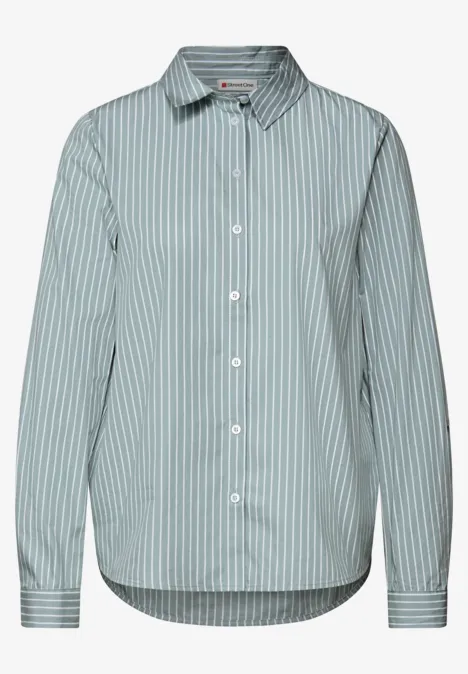 Gestreepte zakelijke blouse arona blue