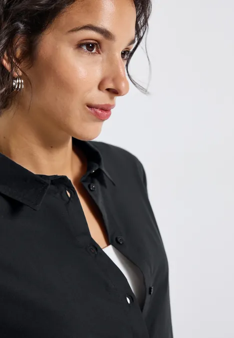 Business Bluse Black