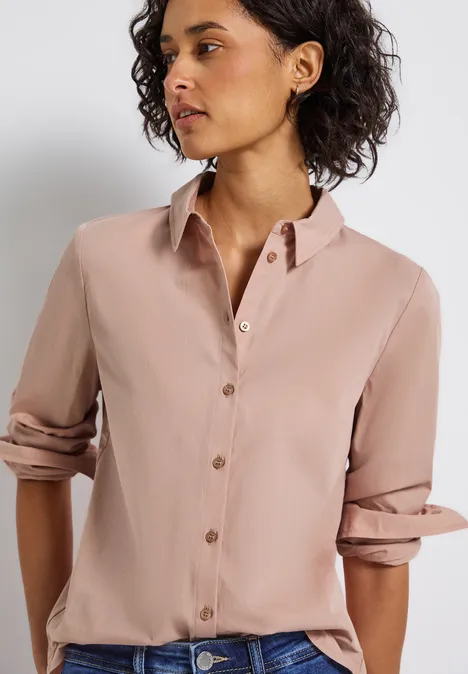 Business Bluse faded rose