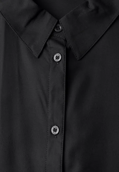 Hemdbluse Black