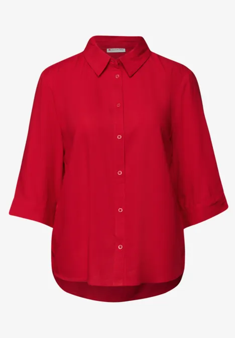 Overhemd blouse racing red
