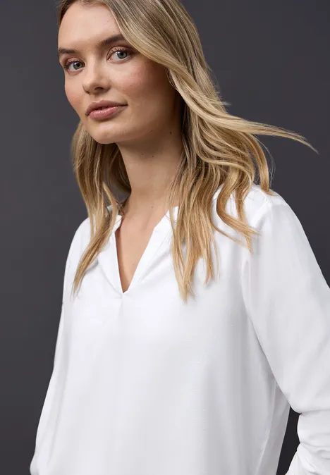 Tunika in Unifarbe White