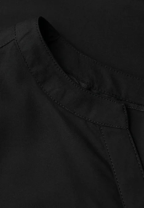 Tunika in Unifarbe Black