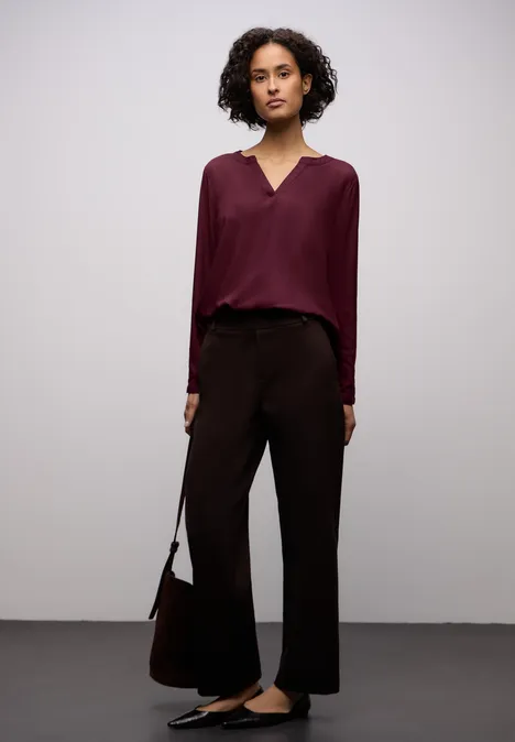 Tunika in Unifarbe noble red Tunika in Unifarbe noble red