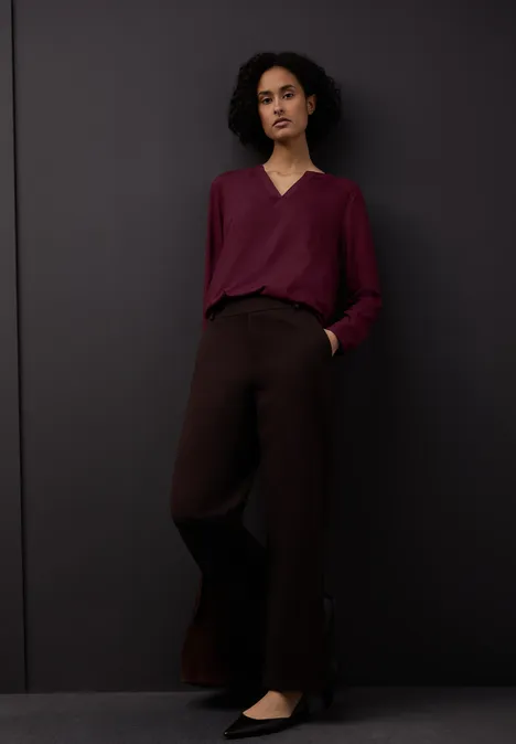 Tunika in Unifarbe noble red Tunika in Unifarbe noble red