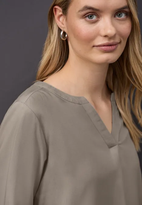 Tuniek in effen kleur null Tuniek in effen kleur null