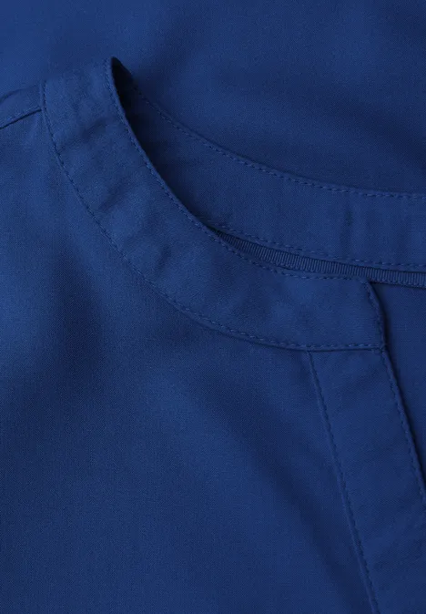 Tunika in Unifarbe amparo blue