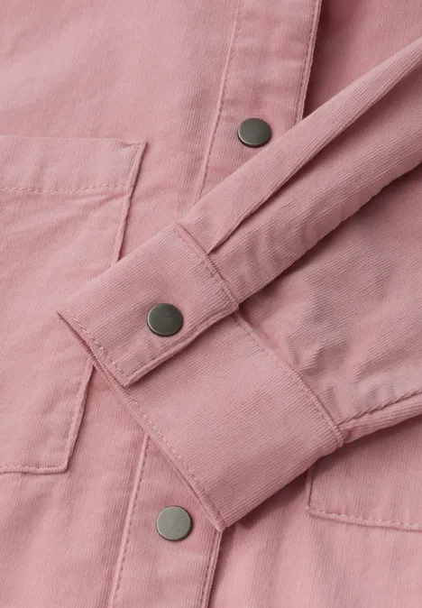 Cordmix Bluse powder pink