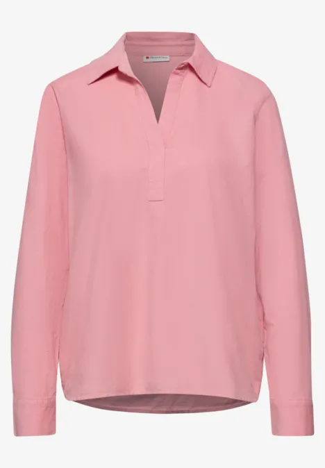 Corduroy blouse powder pink