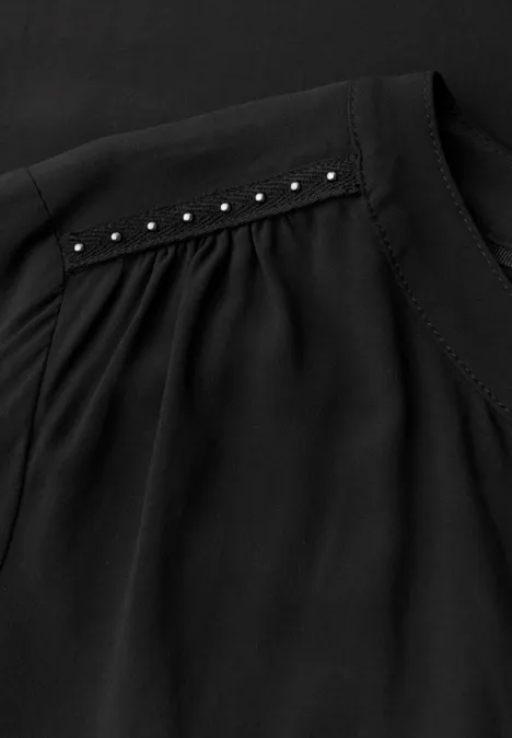 Tunika mit Nieten Black