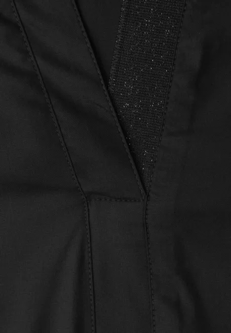 Blouse met glitterdetail Black Blouse met glitterdetail Black