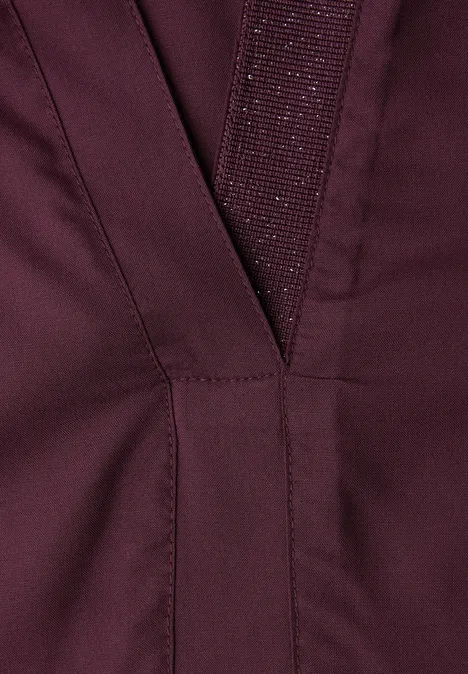 Blouse met glitterdetail Jazz Berry Blouse met glitterdetail Jazz Berry