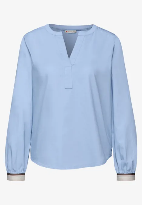 Tunika mit Tapedetails original blue Tunika mit Tapedetails original blue