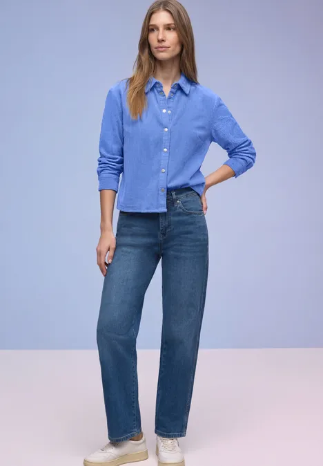 Hemdbluse bonnet blue