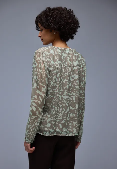 Tunika mit Rüschen pale mint green