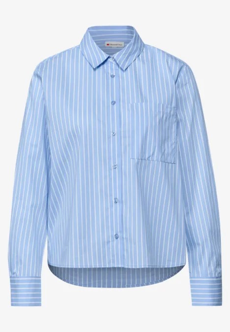 Gestreifte Hemdbluse original blue Gestreifte Hemdbluse original blue