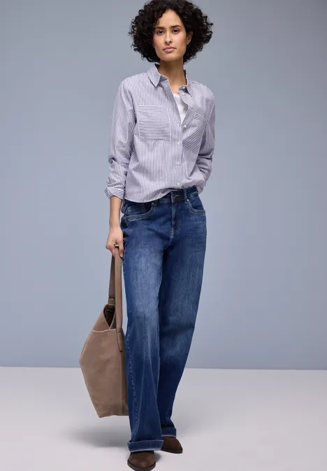 Chemisier à rayures original blue