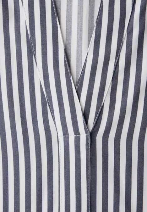 Gestreifte Tunika shadow blue