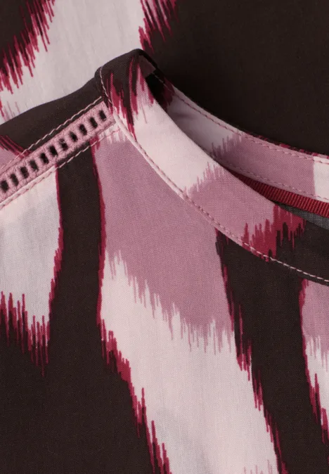 Dropped Shoulder Bluse mit Tapedetails clouded blush