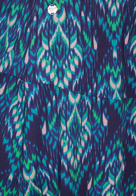Rock mit Print violet blue