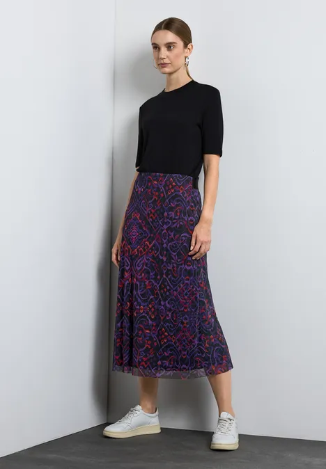 Jupe en maille Black