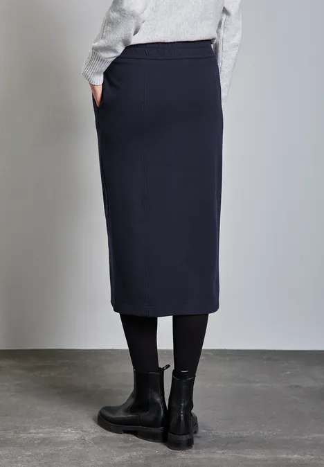 Paperbag Jogg Skirt deep tint blue