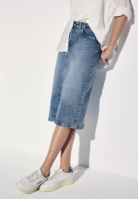 Jeansrock Medium Blue Authentic