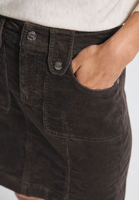 Feincord Rock deep roast brown