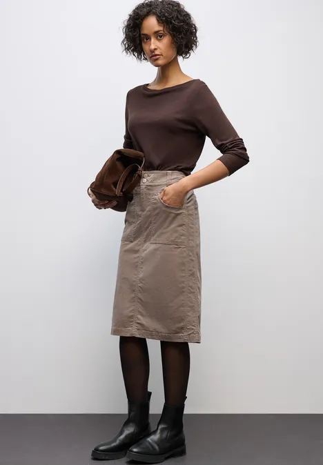Cordrock silk brown