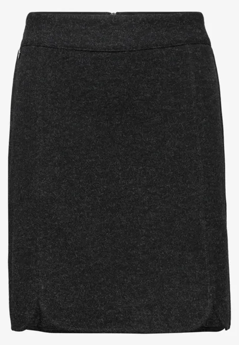 Rock in Woll-Optik anthracite melange