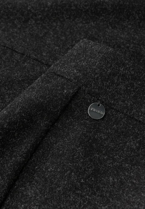 Rock in Woll-Optik anthracite melange