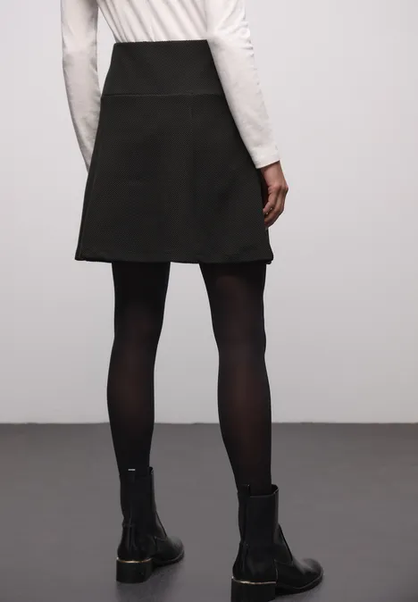 Rock mit Struktur Black