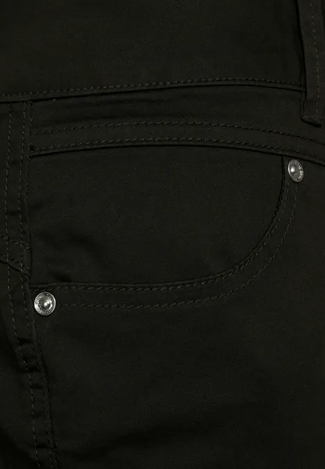 Casual Fit Hose in Unifarbe bassy olive
