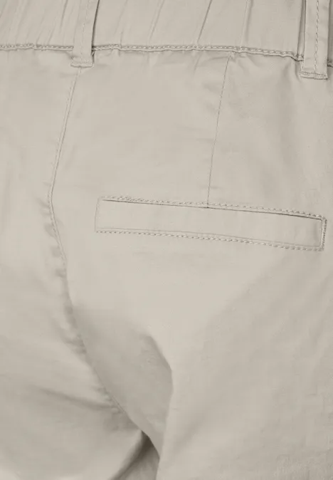 Casual fit chinobroek dolomite stone