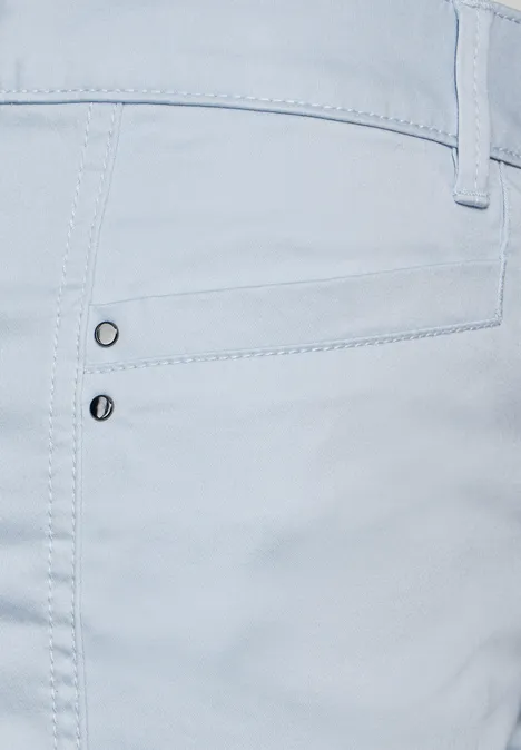 7/8 Satin Hose icy blue