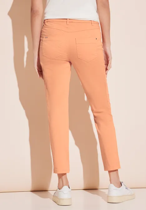 7/8 Satin Hose creamy orange