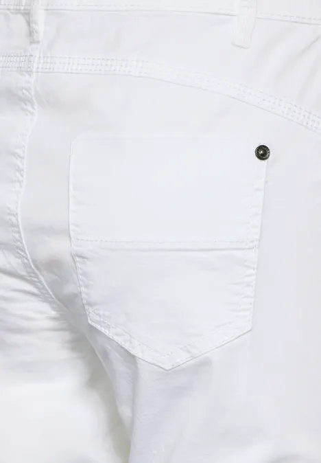 Sportive 3/4 Cargohose White