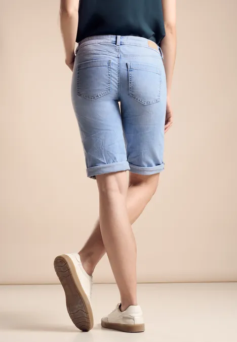 Jeans Bermuda Shorts super light blue washed