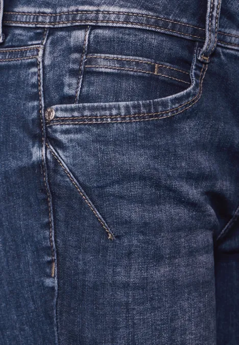 7/8 Casual Fit Jeans blue washed soft