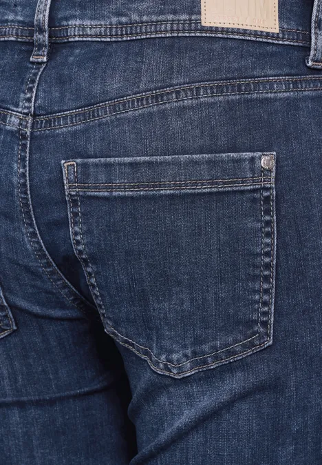 7/8 Casual Fit Jeans blue washed soft