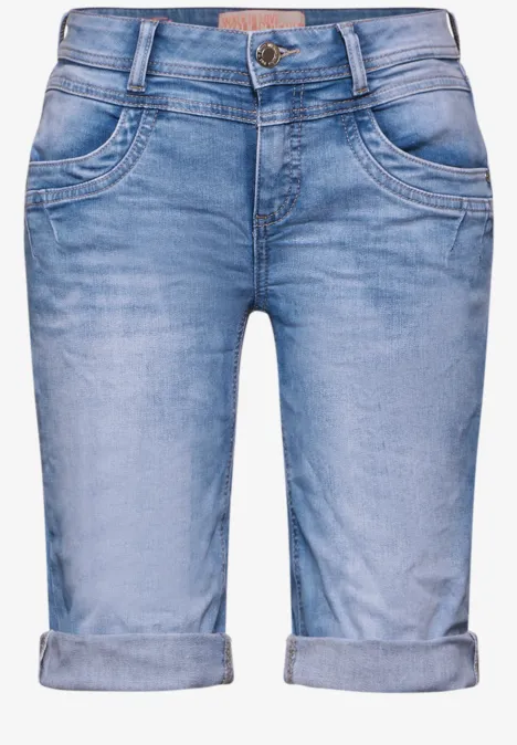 Jeans Bermuda Shorts light blue random wash Jeans Bermuda Shorts light blue random wash