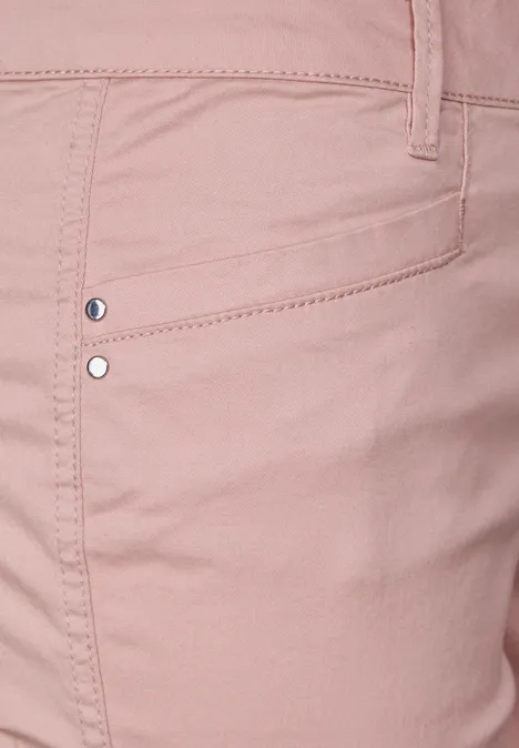 Casual Fit Twill Hose dessert rose