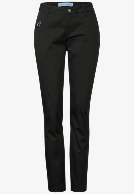 Casual Fit Hose Black