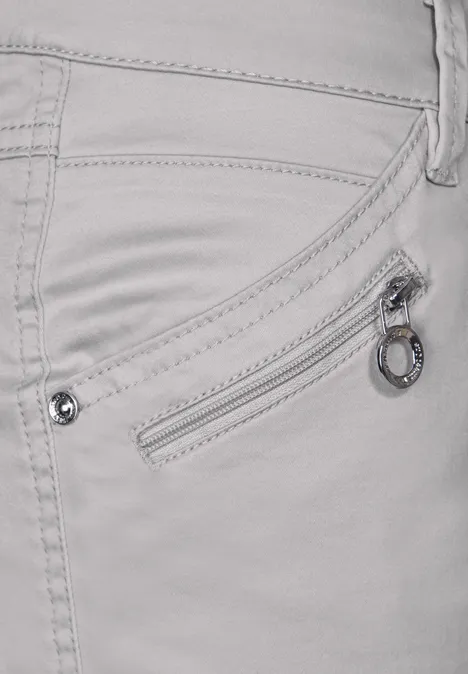 Casual Fit Hose chalk grey