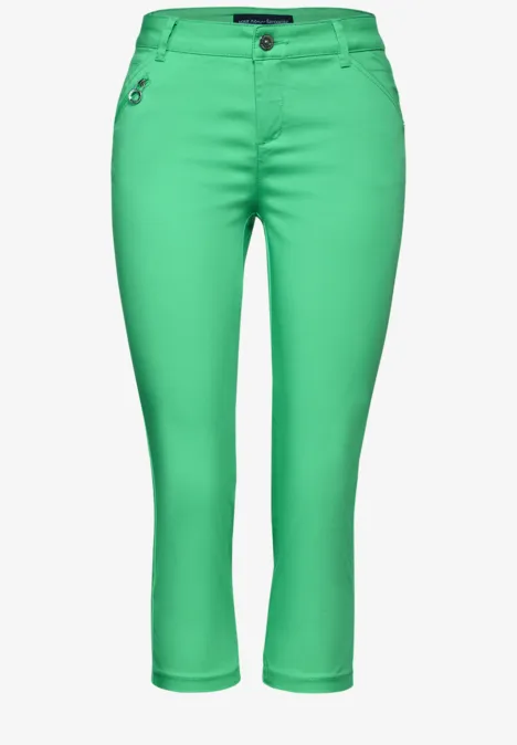 3/4 Hose mit Zipper soft grass green