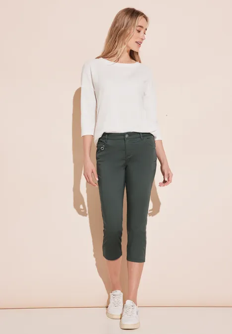 3/4 Hose mit Zipper marshy green
