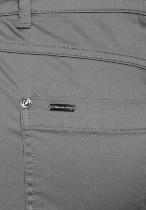 3/4 Hose mit Zipper light mud green