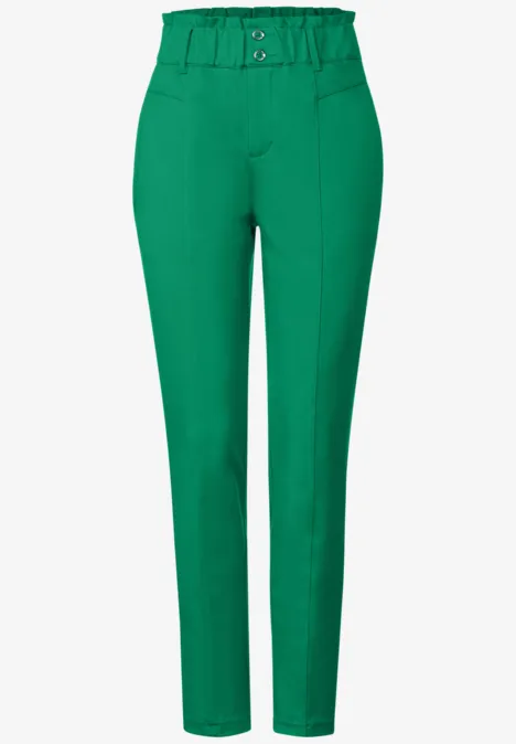 Loose Fit Paperbag Hose fresh spring green