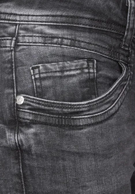 Graue Casual Fit Jeans authentic grey wash