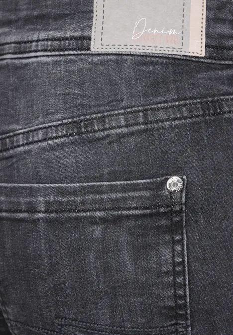 Graue Casual Fit Jeans authentic grey wash